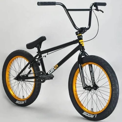 Mafiabikes Kush 2+ 20" BMX Bike Black Gold