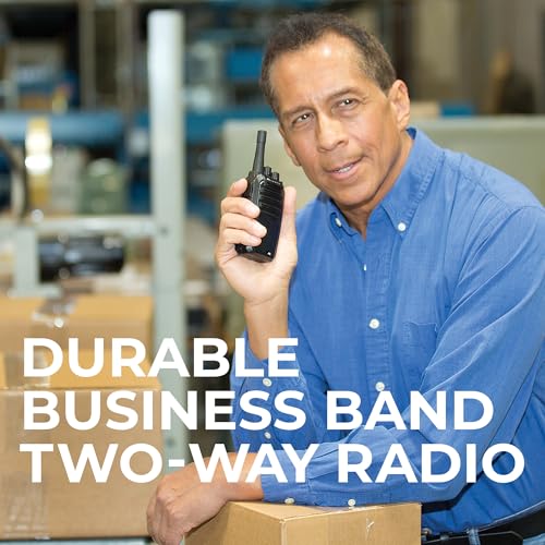 Midland BR200X6BGC 2W 16-Channel Portable Two-Way Radio Black