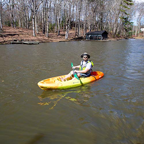 Perception Kayaks Zip 9.5 Sit on Top Kayak Blaze