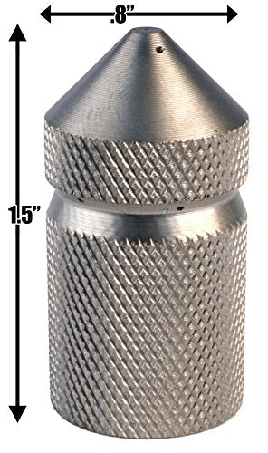 Schieffer Co. Sewer Jetter Hose & 4 Nozzles 3/8in x 300ft 4400 PSI Black