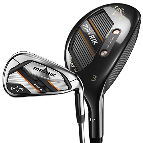 Callaway Women's Mavrik Hybrid Iron Combo Set - 7 Clubs, Right Hand, Graphite Lite Package