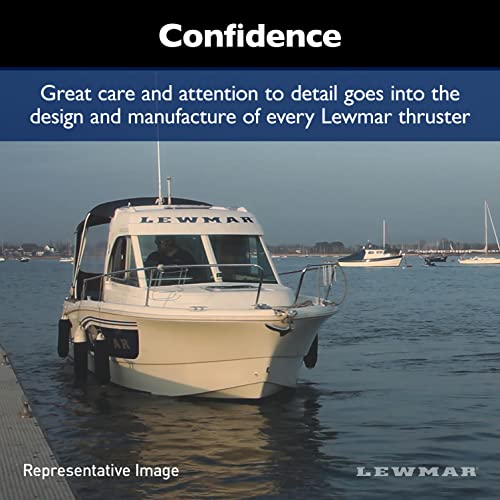 Lewmar 110TT Boat Thruster Kit 1.5kW 12-Volt Motor with Joystick Control White