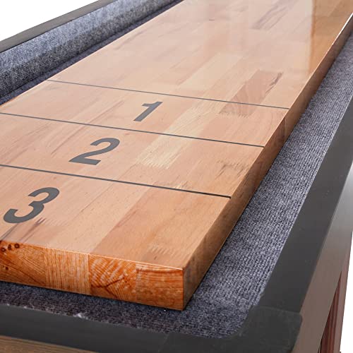 Blue Wave Shuffleboard - Walnut