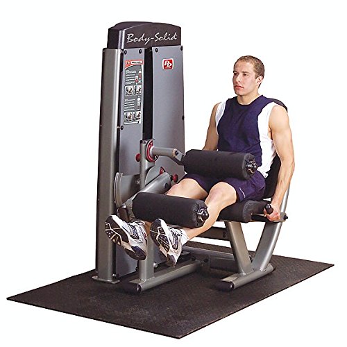 Body-Solid DLEC-SF Leg Extension/Curl Machine Gray