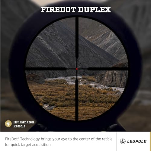 Leupold VX-5HD 1-5x24 CDS-ZL2 Illuminated FireDot Duplex Reticle Riflescope Matte