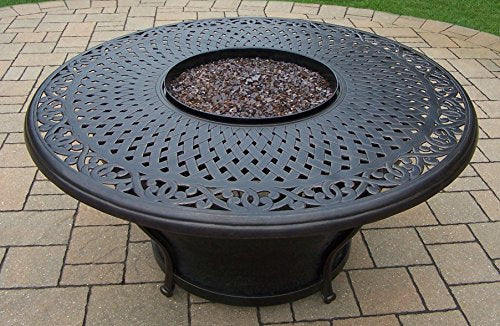 Oakland Living Charleston 5-Piece Deep Sitting Chat Set Antique Bronze