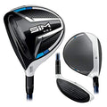 TaylorMade SIM MAX Fairway #5 Left Hand Stiff Flex Titanium Black Blue