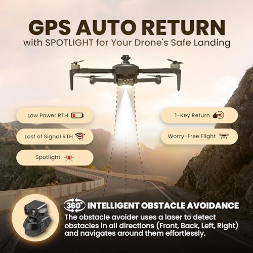 Drone-Clone Xperts Drone X Pro LIMITLESS 4 GPS 4K UHD Camera Drone with EVO Obstacle Avoidance