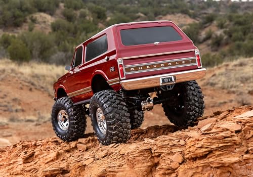 Traxxas TRX-4 1972 Chevy K5 Blazer High Trail 1/10 4WD Crawler Red