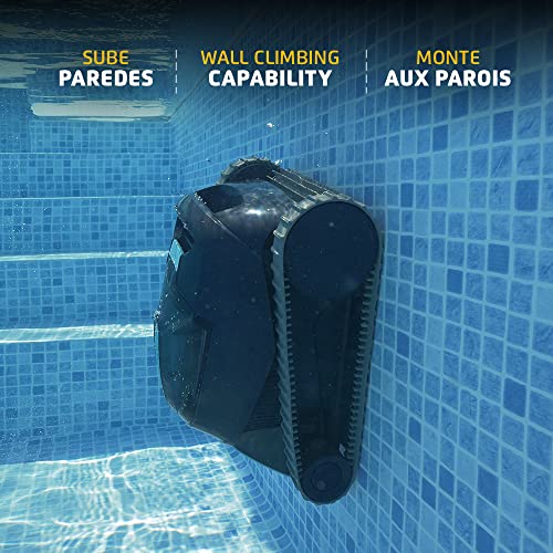 Dolphin Liberty 300 Cordless Magnetic Charge Robotic Pool Vacuum Cleaner Blue