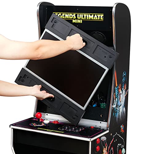 AtGames Legends Ultimate Mini Arcade Machine 150 Games WiFi HDMI Bluetooth Black