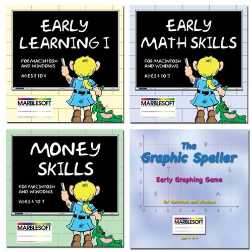 Marblesoft Early Learning Suite Software for 5 Users