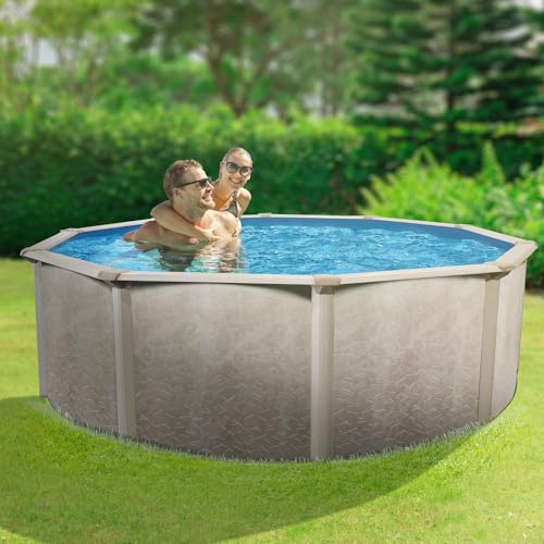 Aquarian Phoenix Steel Frame Above-Ground Pool Beige