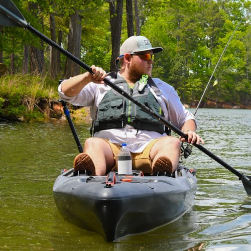 Vibe Sea Ghost 130 Fishing Kayak 13ft with Hero Seat 2.0 Raven