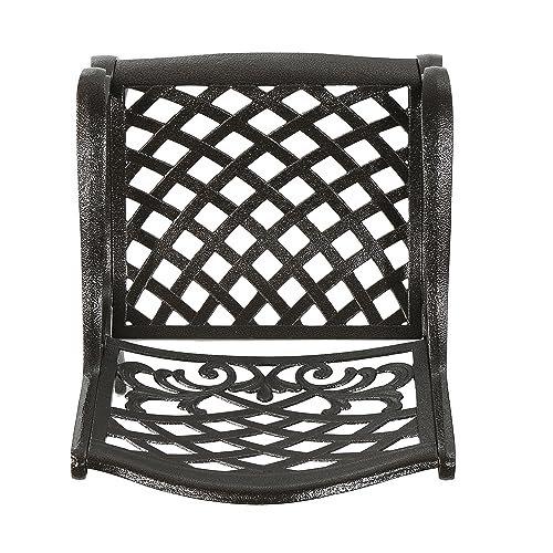 Christopher Knight Home Hallandale 7-Pc Outdoor Sarasota Dining Set Hammered Bronze