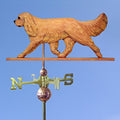 Cavalier King Charles Hand Carved & Painted Weathervane Ruby 32 Inch