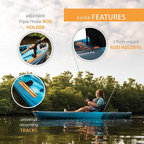 Lifetime Tamarack Pro 103 Sit-On-Top Kayak Greenish Blue