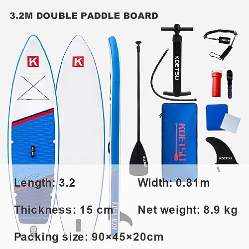 NETFEN KOETSU Double Layer Inflatable SUP Paddle Board