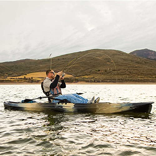 Lifetime 90958 Stealth Pro Angler 118 Fishing Kayak Timberline Camo