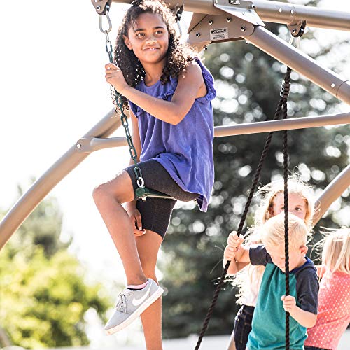 Lifetime Adventure Tower Swing Set with Spider Swing Earthtone