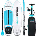 Driftsun Inflatable Stand Up Paddle Board - Extra Wide ISUP Package