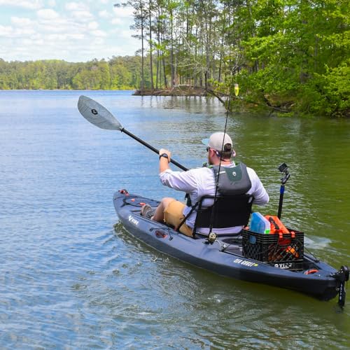 Vibe Sea Ghost 130 Fishing Kayak 13ft with Hero Seat 2.0 Raven
