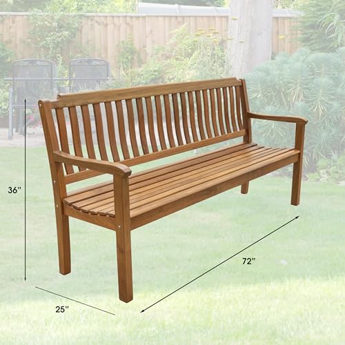Whitecap Teak Garden Bench 6''