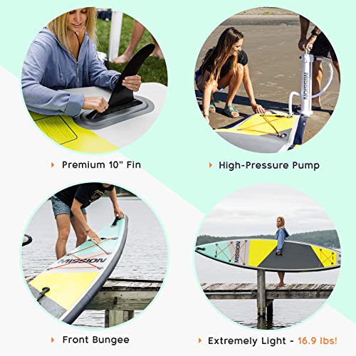 MISSION Trident Inflatable Stand Up Paddle Board iSUP