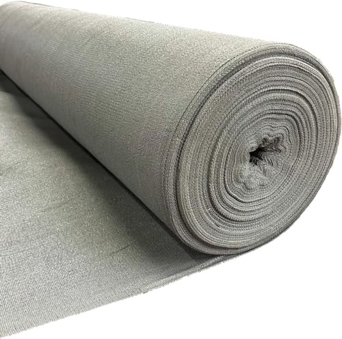 Farm Plastic Supply VBS Gray Shade Cloth 75% Mesh Fabric 12' x 250' Green