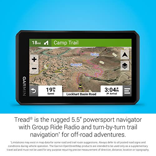Certified Brands Garmin Tread Base Edition Off-Road Navigator with Fusion Marine Audio Box Audio Box Only