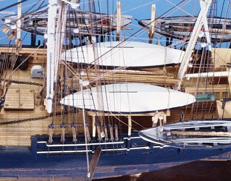 Model Expo Model Shipways Charles Morgan Whale Bark 1:64 Scale Wood Ship Kit