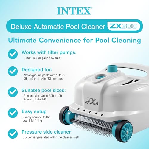 Intex Ultra XTR Rectangular Pool Set with Pump & Vacuum Gray