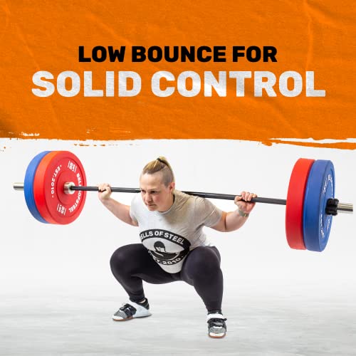Bells of Steel Colored Bumper Plates - Olympic Weight Set