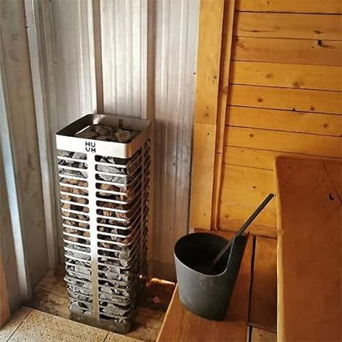 HUUM Steel 10.5 kW Sauna Heater with UKU WiFi Control (Black)