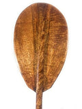 Tikimaster Premium Curly Mango Canoe Paddle 60 Inches