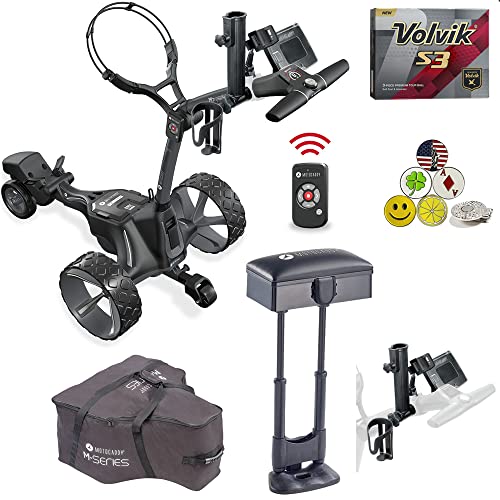 AMBA7 Motocaddy M7 Remote Electric Cart Bundle Black