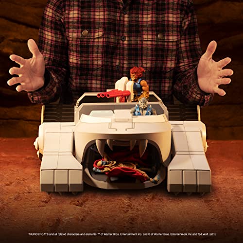 Super7 ULTIMATES! Thundercats ThunderTank Action Figure Vehicle Multicolor