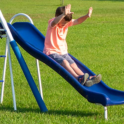 XDP RECREATION All Star Outdoor Kids Swing Set Blue