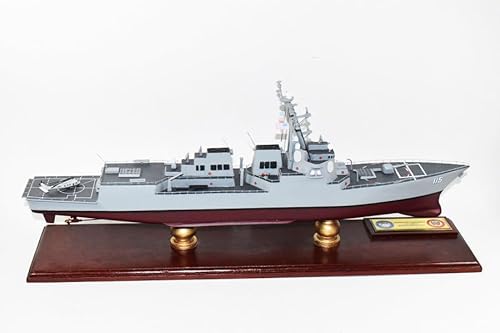 Squadron Nostalgia LLC USS Rafael Peralta DDG-115 24-Inch Mahogany Model
