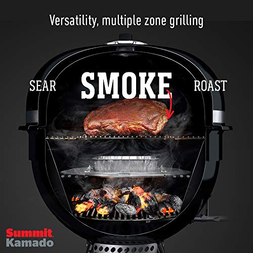 Weber Summit Kamado S6 Charcoal Grilling Center Black