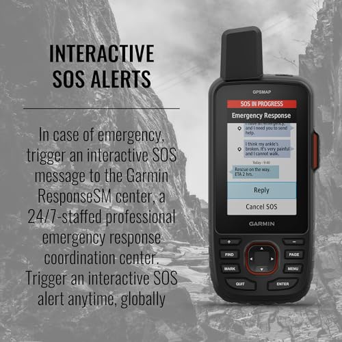 Garmin GPSMAP 67i Rugged Hiking GPS Black