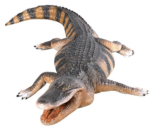 Design Toscano Stalking Swamp Predator Alligator Garden Statue Full Color