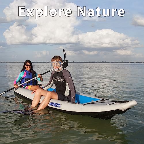 Sea Eagle 385FT Fasttrack Pro Carbon Inflatable Touring Kayak Blue/White