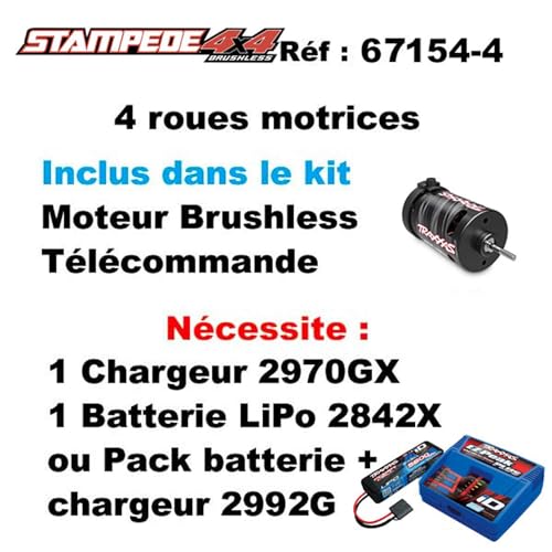 Traxxas Stampede 4x4 BL-2s RTR Blue