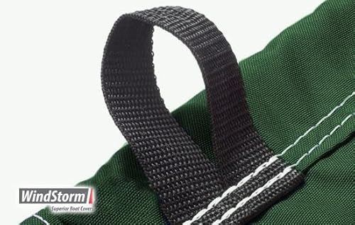 Eevelle Windstorm V Hull Runabout Boat Cover Hunter Green