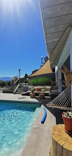 Sentinel Shade Systems Aurora FR Series Shade Sail Square 18 Cream