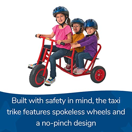 Angeles MyRider 16" Tandem Toddler Tricycle Red-Black