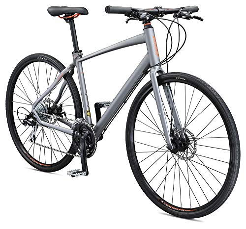 Schwinn Vantage F2 Adult Sport Hybrid Bike 24-Speed Matte Grey