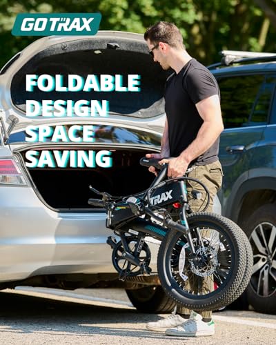 Gotrax R1 20" Folding Electric Bike 40 Miles Range 48V 350W White