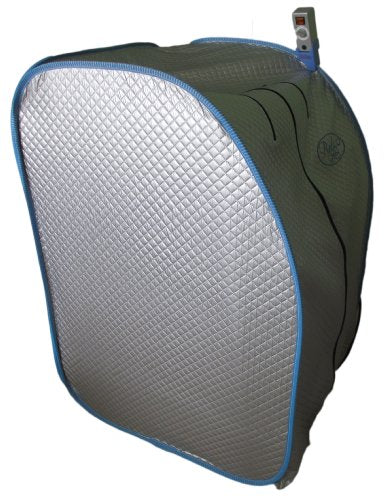 Relax Sauna Far Infrared Sauna - Featuring Unique Far Infrared Generators Silver